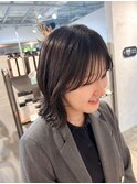 【SHE.】くびれボブ/レイヤーカット/透け感/春スタイル