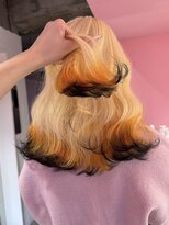 ダズリングディア(Dazzling Deer)&nbsp;オレンジ/エンドカラー/裾カラー/イメチェン