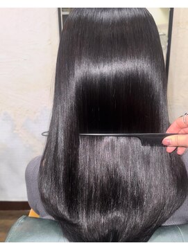 オロ(ORO) グレーブラック×髪質改善トリートメント