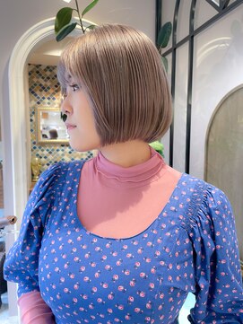 ロンド ブランシュ 錦糸町北口(Lond blanche) ★ 似合わせカット韓国 メルティカラーフェミニンロング