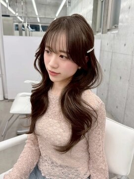 アイヴィ 表参道(IVY) 縮毛矯正 髪質改善 ミルクティー ベージュ オリーブベージュ