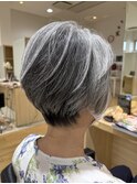 【新宮古賀】朝楽スタイル!!美シルエットショート 50代60代