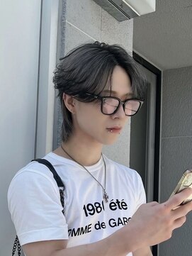 スキル ミナム 表参道(SKILL MiNam) ローライト×センターパート