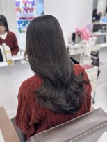 ハピネス 梅田茶屋町店(HAPPINESS) ブリーチなしダブルカラーグレージュ