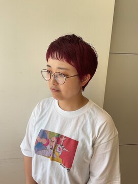 ゼル ビッグアイ(ZELE) バイオレットボルドーカラー