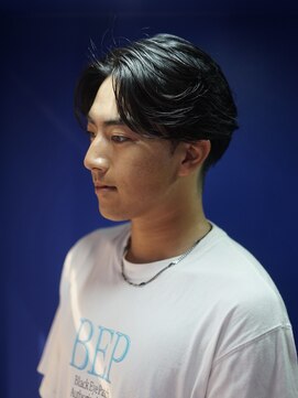 ボブ 金沢(BOB) 10代20代メンズカットニュアンスパーマセンターパート