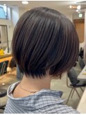 髪質改善／ショート／ブリーチ／顔周り／縮毛矯正