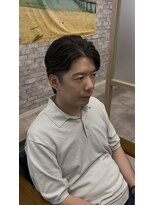 アンドワークス カシワ(&WORKS kashiwa)&nbsp;【センターパート × ニュアンスパーマ】