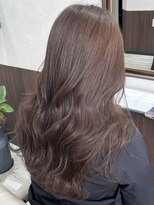 ベルヘアーデザイン 堺東(Belle hair Design) イメチェングレージュブラウンイルミナカラーレイヤーカット堺東