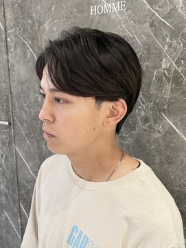 ローウェ オム 立川(LOUWE HOMME) メンズセンターパート/フェザーパーマ/立川