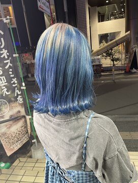 シー(shii..) 《shii..船水》#ルーツカラー#ブルー