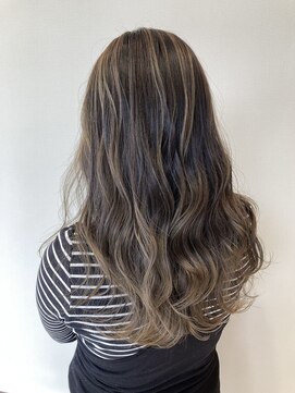 ヘアーアンドメイク アンジュ 中野店(Hair&Make ange) ナチュラル×バレイヤージュ