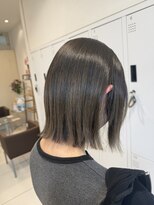キャパ 秦野(CAPA)&nbsp;切りっぱなしボブ/グレージュグラデーション