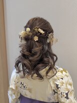 ケーフィール(HAIR PRODUCE K-feel)&nbsp;袴　ハーフアップ