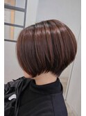 ショートボブ グラボブ 段カット