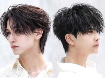 レジット メンズ ヘアサロン(LEGIT MEN's HAIR SALON)の写真/メンズカット×メンズパーマを是非【メンズ/メンズパーマ/メンズカット/ブリーチ/眉毛/金沢/縮毛矯正】