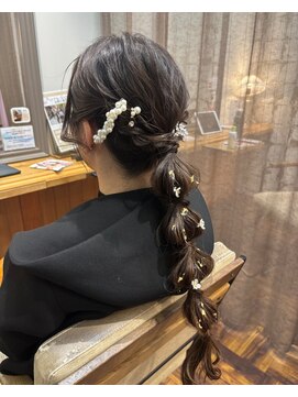 ジル フラン 吉田店(JILL franc) ヘアアレンジ3/21編みおろし