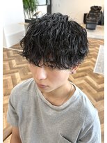 シーイー(C.E)&nbsp;マッシュ×波巻きパーマ