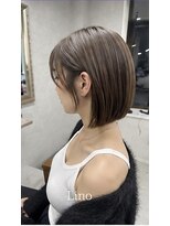 髪質改善Lino hair/縮毛矯正/白髪ぼかし/ハイライト/メンズカット【リノヘア】 お洒落ボブ/切りっぱなしボブ/ストレートボブ/ハイライトカラー