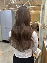 キュオンシア(CUEON. ciea)&nbsp;ロング×柔らかブラウン