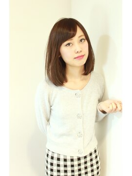 バトンヘアー(Baton HAIR) 【Baton HAIR】大人可愛いナチュラルボブ