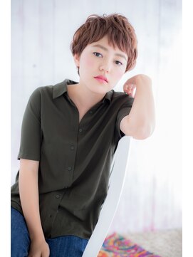 ヘアアンドビューティー ミック(Hair & Beauty miq) 鮮度高めの★ボーイッシュショートb