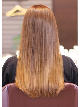 美容室 ドリームスタイル 倉敷店 グラデーション×ハイトーンブリックカラー