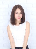 艶髪キュートミディアムボブ