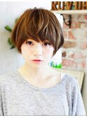 必ずショートを楽しめる☆小顔に導くヘア／橋本　美容室