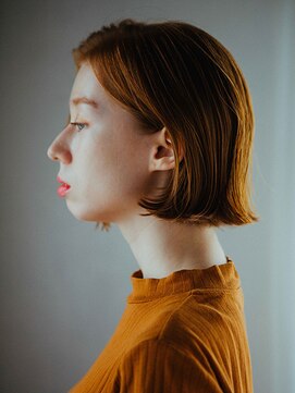 フローラビューティーヘアー(Flora Beauty Hair) 外ハネクラシカルなワンレンボブ/20代/30代/40代/50代/岡山/表町