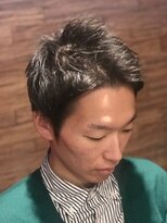 リバティシェアバーバー 銀座(LIBERTY SHARE BARBER)&nbsp;サイドグラデーション/シルバーカラー/フェードカット<理容室>