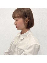 パーヴミックスリコ (Parve Mix RICO) 丸み bob × hazel nuts beige