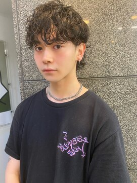 レコ(LECO) マッシュウルフ×パーマスタイル