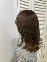 アドラーブル 長岡新保店(adorable)&nbsp;20代30代30代大人かわいい★透明感オリーブベージュ外ハネカール