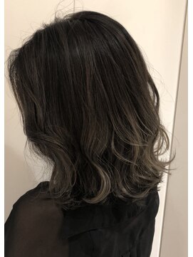 エイトナゴヤ 名駅店(EIGHT nagoya) 【EIGHT nagoya】グラデーションカラー/伸ばしかけヘア/アッシュ