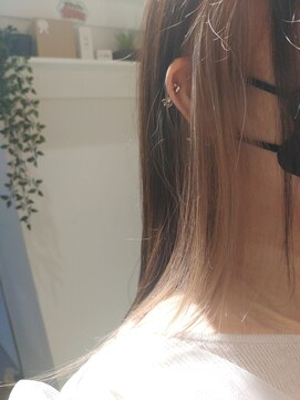 エルエスヘアー(LS HAIR) 【LS HAIR菊地】インナーカラー　ピンクベージュ