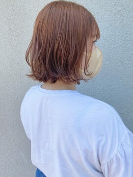 ヘアーデザイン ビビッド(HAIR DESIGN VIVID) オレンジカラー