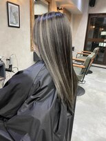 サニー 渋谷(SUNNY) グレーベージュニュアンスカラーアッシュミルクティー