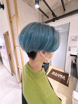 トゥルース 獨協大学前店(Hair&Make TRUTH) 透明感◎ペールブルー