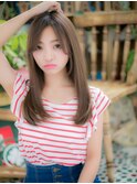 タイトストレート艶髪小顔センターパートc5浦和20代30代40代
