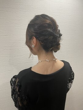 ビスクヘアデザイン(bisq hair design) お呼ばれヘア