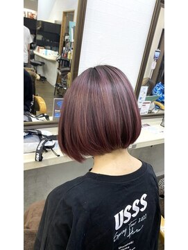 ユートピア(U topia) バレイヤージュ/ハイライト/ピンクカラー/アースカラー