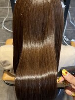 アイコニック 日進梅森台店(ICONIQ)&nbsp;髪質改善ULTOWAトリートメント/マロンブラウン