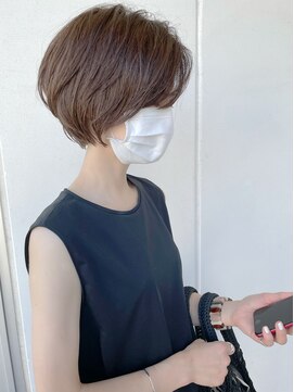 ルーファス メグロ(Ruufus Meguro) 小顔ショートボブ/30代40代/大人ショート