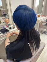 ナンバー ユアイロ 川崎(N° uairo)&nbsp;【末安】navy×blackツートーンカラー