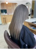 ロング×ハイトーンベージュ