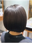 前下がりボブ