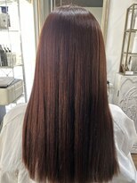 リルウヘアー ドット バイ アミューラ(Lilou hair.by Amulla)&nbsp;カラー+髪質改善ストレート