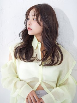 ラフィス ヘアーピュール 梅田茶屋町店(La fith hair pur) 【La fith】マロンブラウン×ウェーブヘア