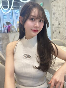 シーシンジュク 新宿南口(Sea shinjuku) 韓国風前髪×レイヤーカット【新宿/前髪/レイヤーカット】